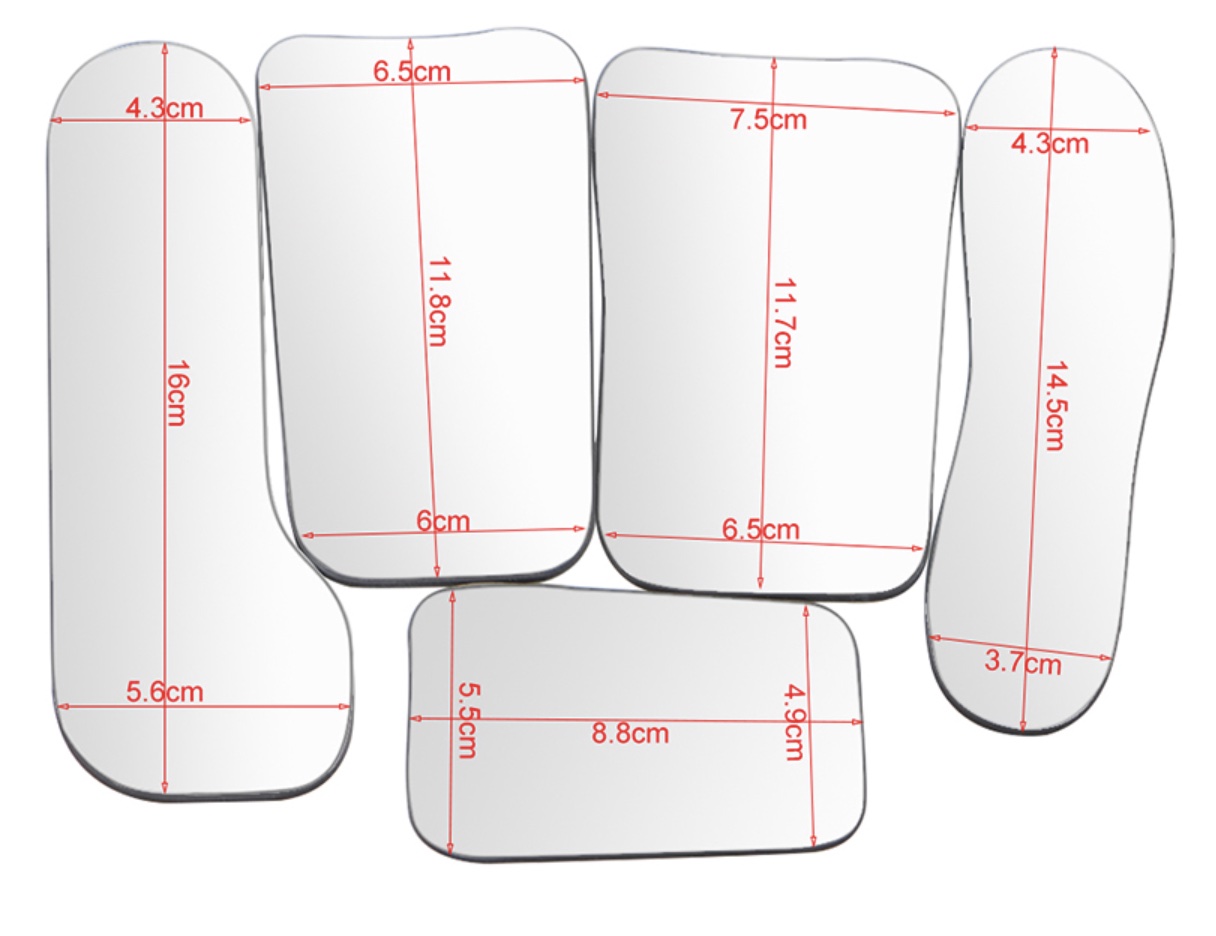 A set of mirrors for photography. Buy mirrors for a dental photo