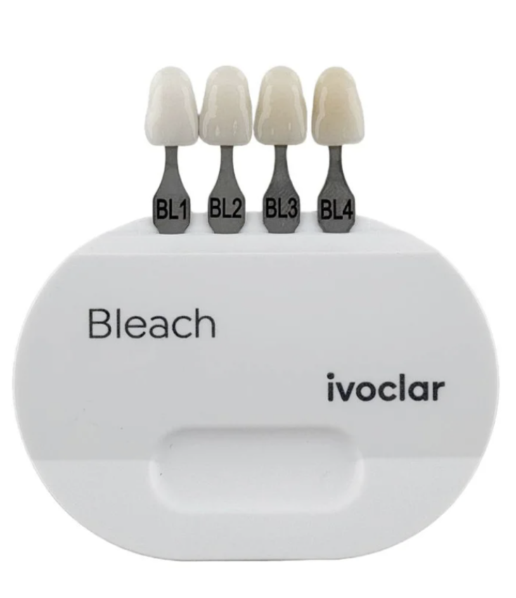 Розколірка Бліч купити. шкала відтінків Bleach ivoclar. Палітра