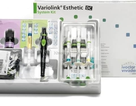 Композитный цемент Variolink Esthetic LC (Вариолинк Эстетик ЛС), для фиксации виниров, шприц 2 г