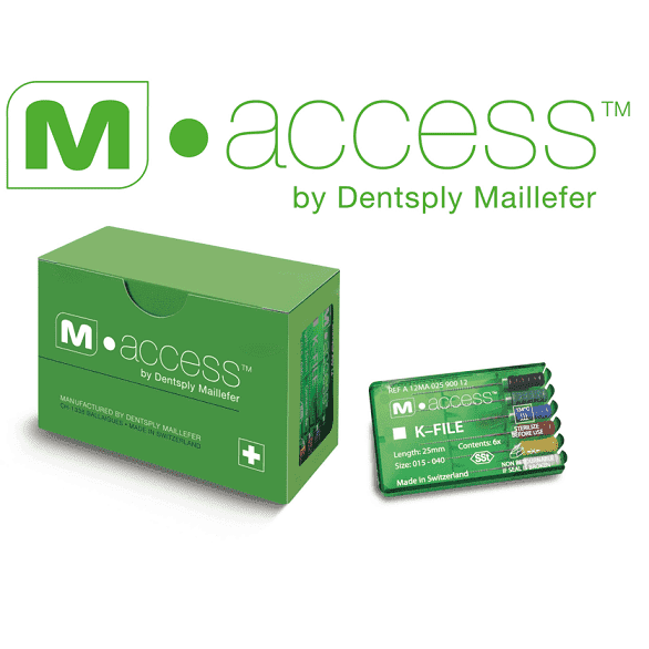 ᐉ К-файлы M-Access Dentsply Sirona 25мм, цена 210₴ ᐉ Купить в