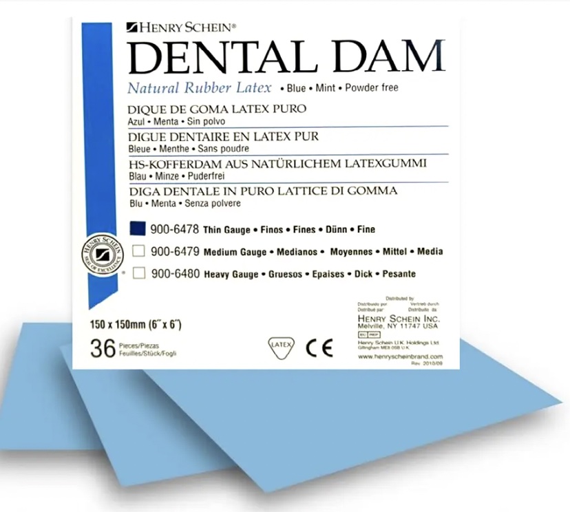 Dental dam Henry Schein buy. Rubber Dam buy Henry Schein