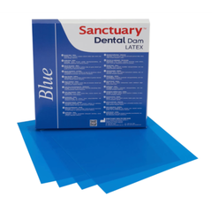 Коффердам Dental Dam Sanctuary, Цвет: синий толстые 