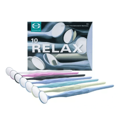 Mirror with rhodium-plated handle RELAX, 1 pc. 