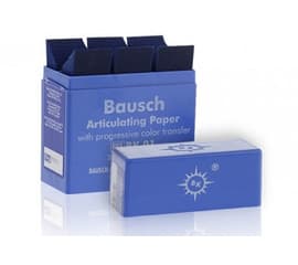 Бумага артикуляционная Bausch BK 05 (Бауш) синяя 300 листов