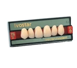 Фронтальные зубы Ivostar 6 зубов