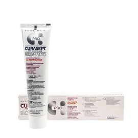 Мус CURASEPT BIOSMALTO SENSITIVE TEETH, ремінералізуючий, фруктовий смак, 50 мл