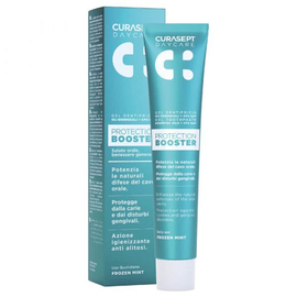 Curasept Зубная паста CURASEPT DAYCARE PROTECTION BOOSTER FROZEN MINT, комплексное действие, 75мл 
