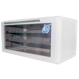 Tool storage cabinet with bactericidal lamp 