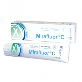 Mirafluor C toothpaste amino-fluoride Miradent 100 ml 