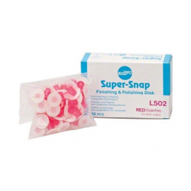 Диски Super-Snap красные Shofu (Шофу Супер Снап), 50шт, Диски: RED Superfine mini (L521) 