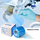 Dental Barrier Film Roll Tape Blue 10 x 15 1200 Sheets 
